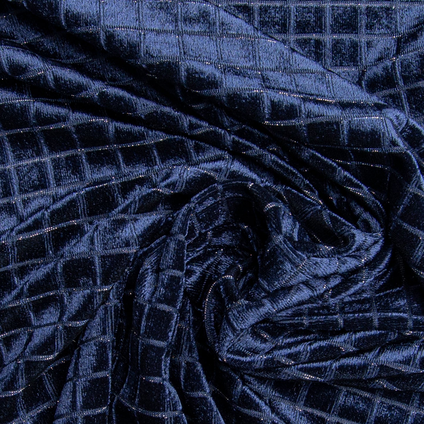 Veludo Diamond II Azul Marinho