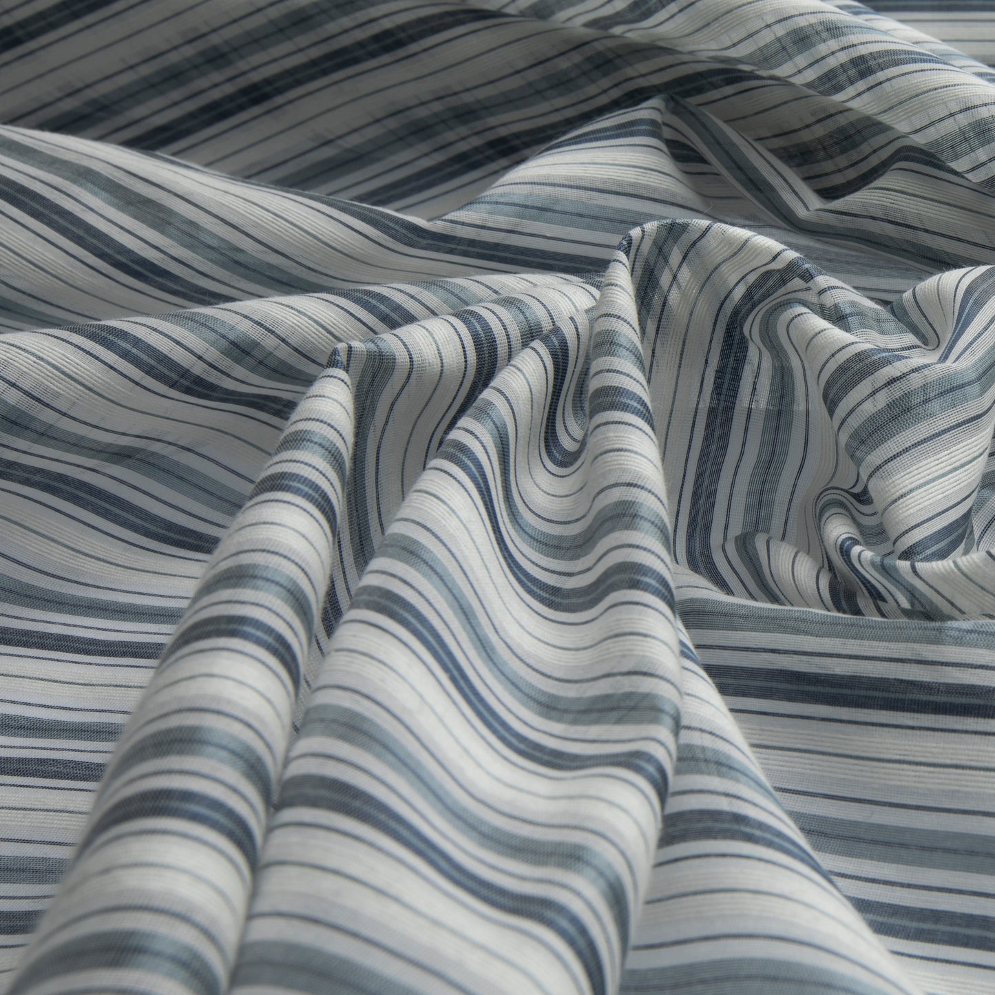 Silk Stripe Azul Marinho