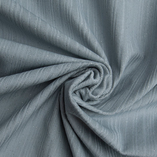 Veludo Com Lurex Aquamarine