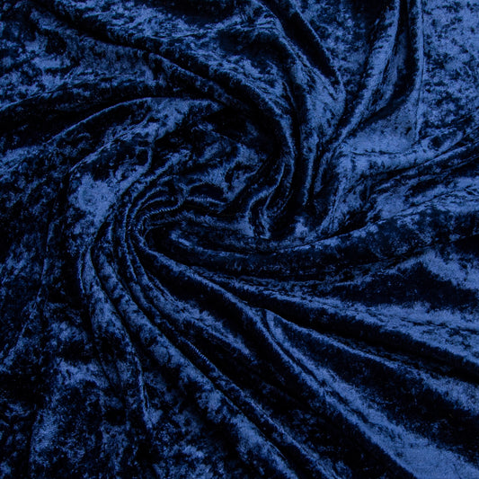 Veludo Molhado Azul Marinho