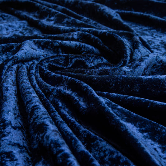 Veludo Molhado Azul Marinho