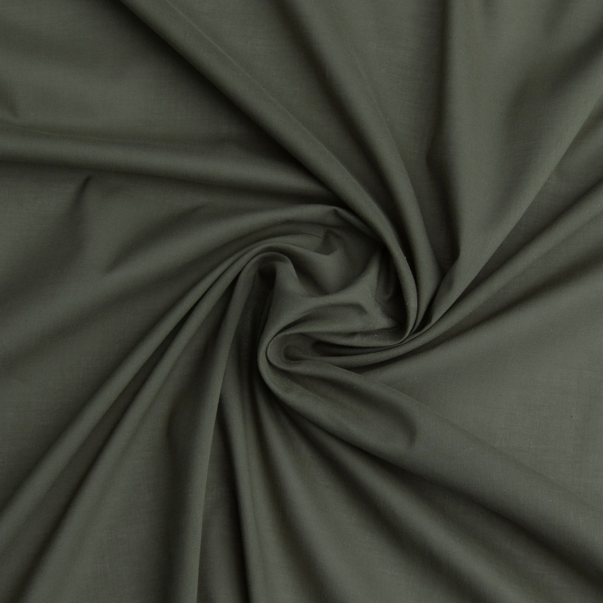 Cambraia De Algodão Verde Musgo