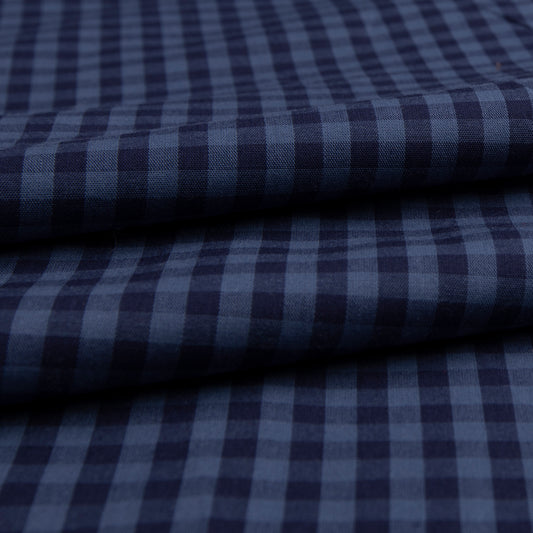 Cotton Vichy Azul