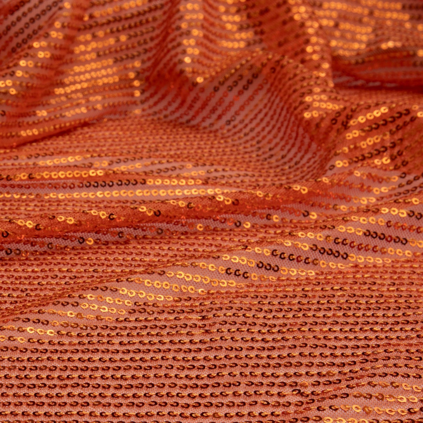 Tule Paetê Des. 2 Laranja