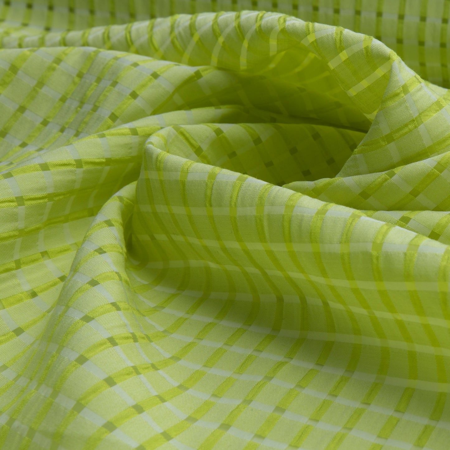Vichy Devore Verde Pistache