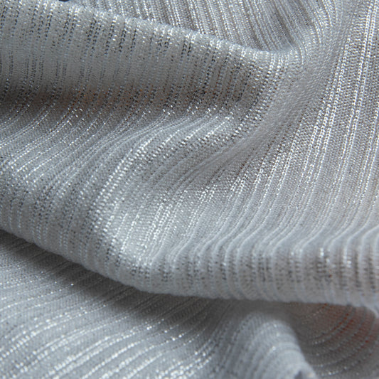 Malha Foil Branco