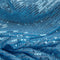 Tule Paetê Des. 2  Azul Claro