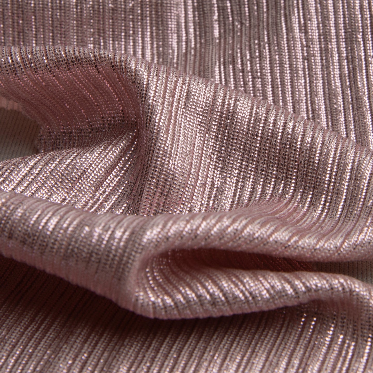 Malha Foil Rosa Claro