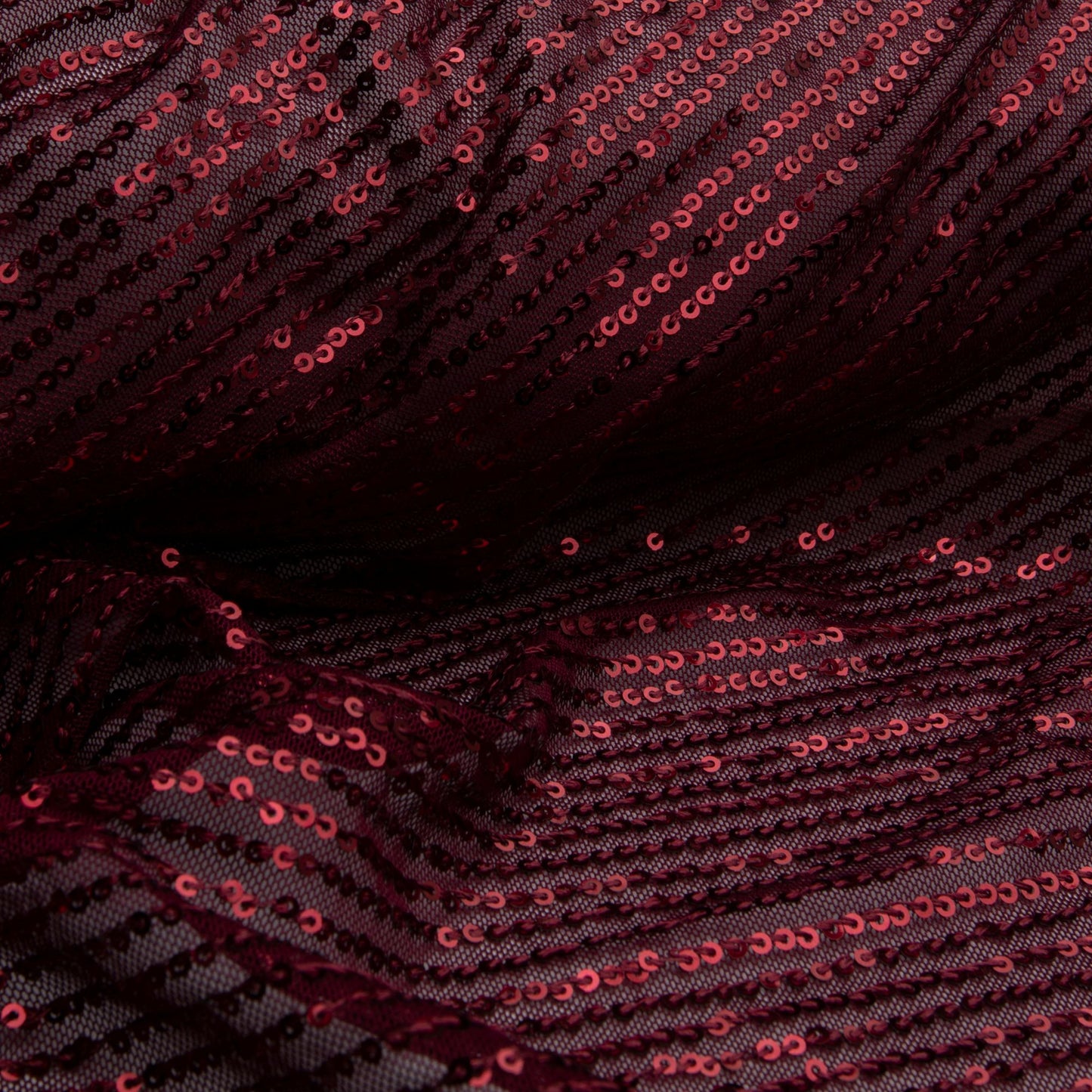 Tule Paetê Des. 2 Bordô