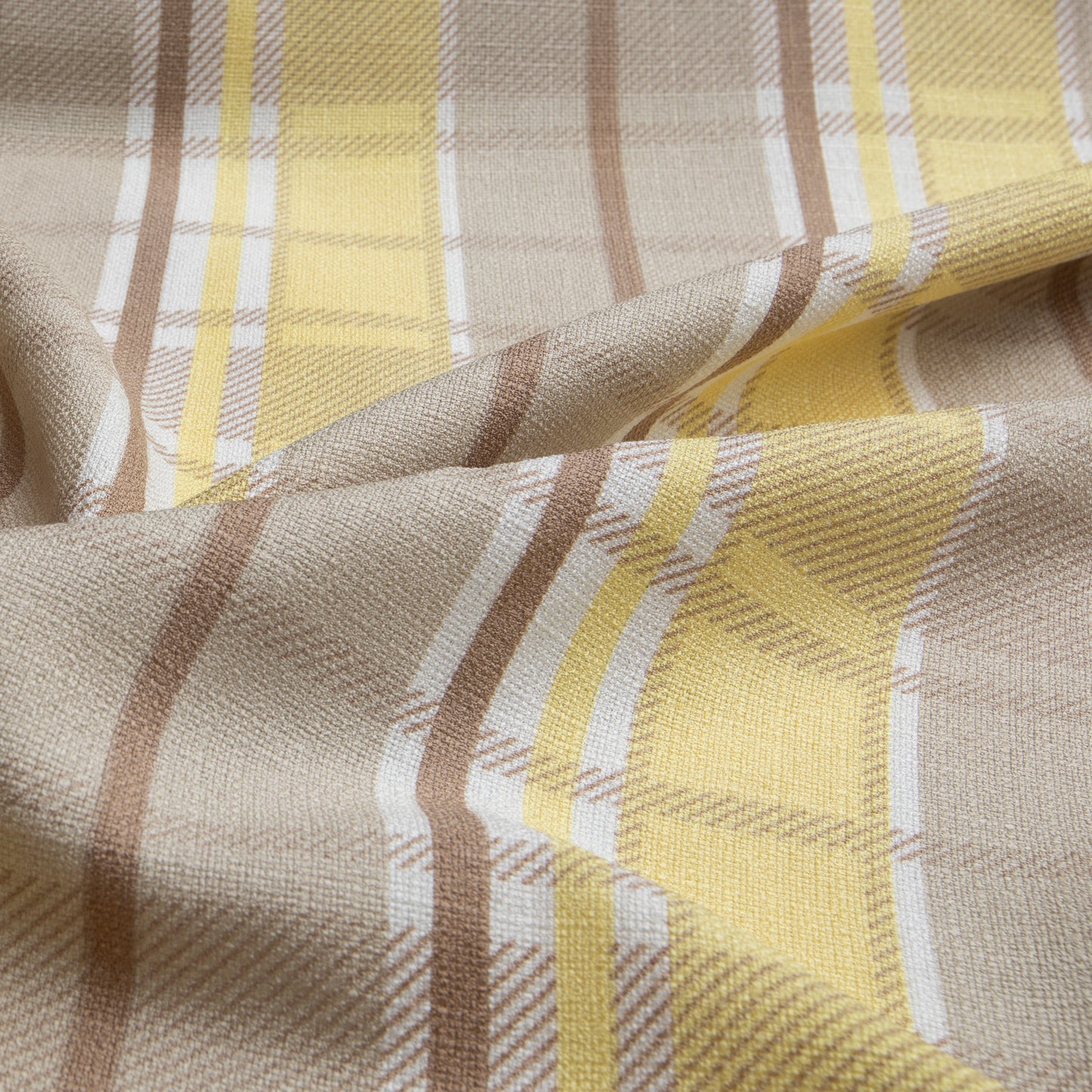 Linho Estampado Amarelo