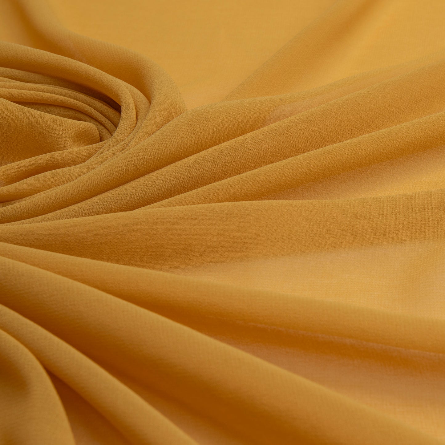 Chiffon Toque De Seda Mostarda