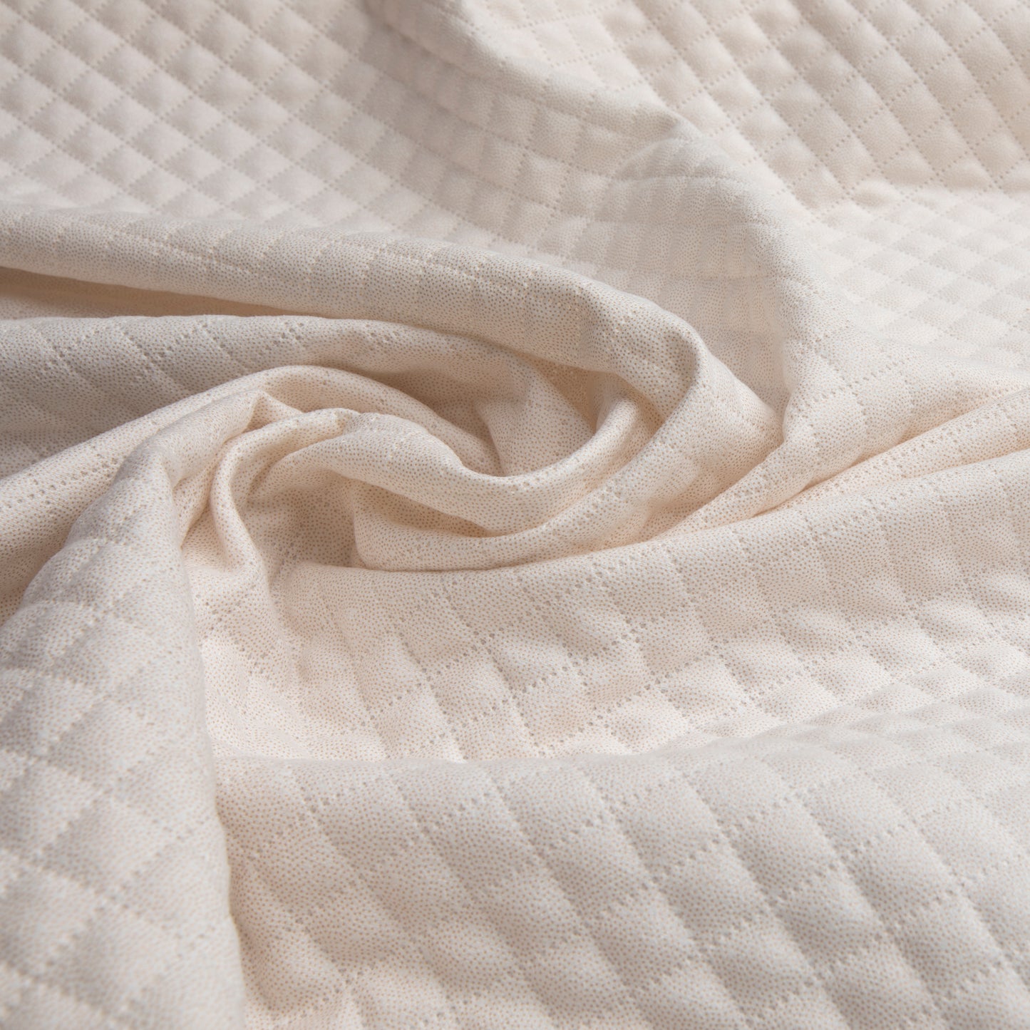 Couro Matelassê Chess Cru / Off White