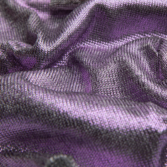 Malha Mescla Shine Violeta