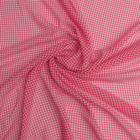 Chiffon Mini Vichy Pink
