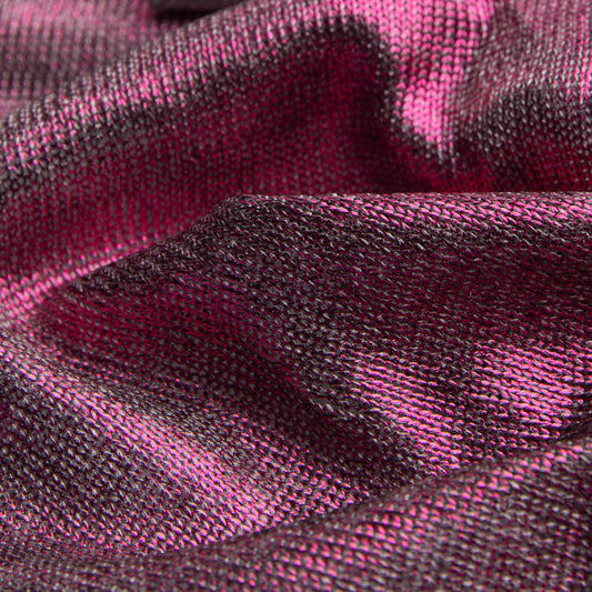 Malha Mescla Shine Pink