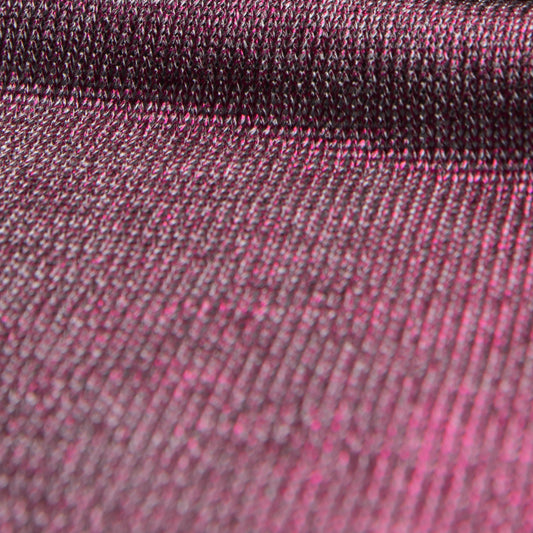Malha Mescla Shine Pink
