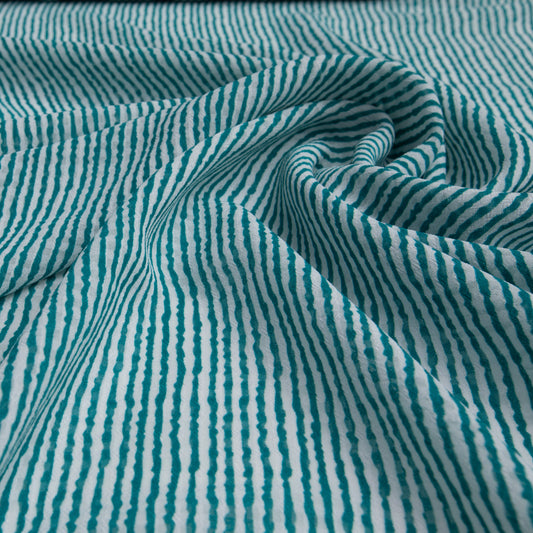 Chifon Verano Azul