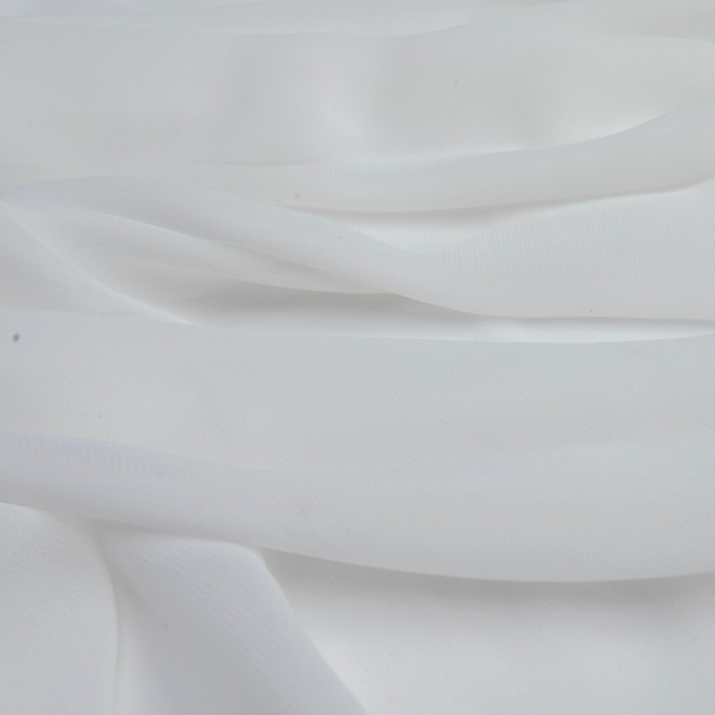 Chiffon Toque De Seda Off White