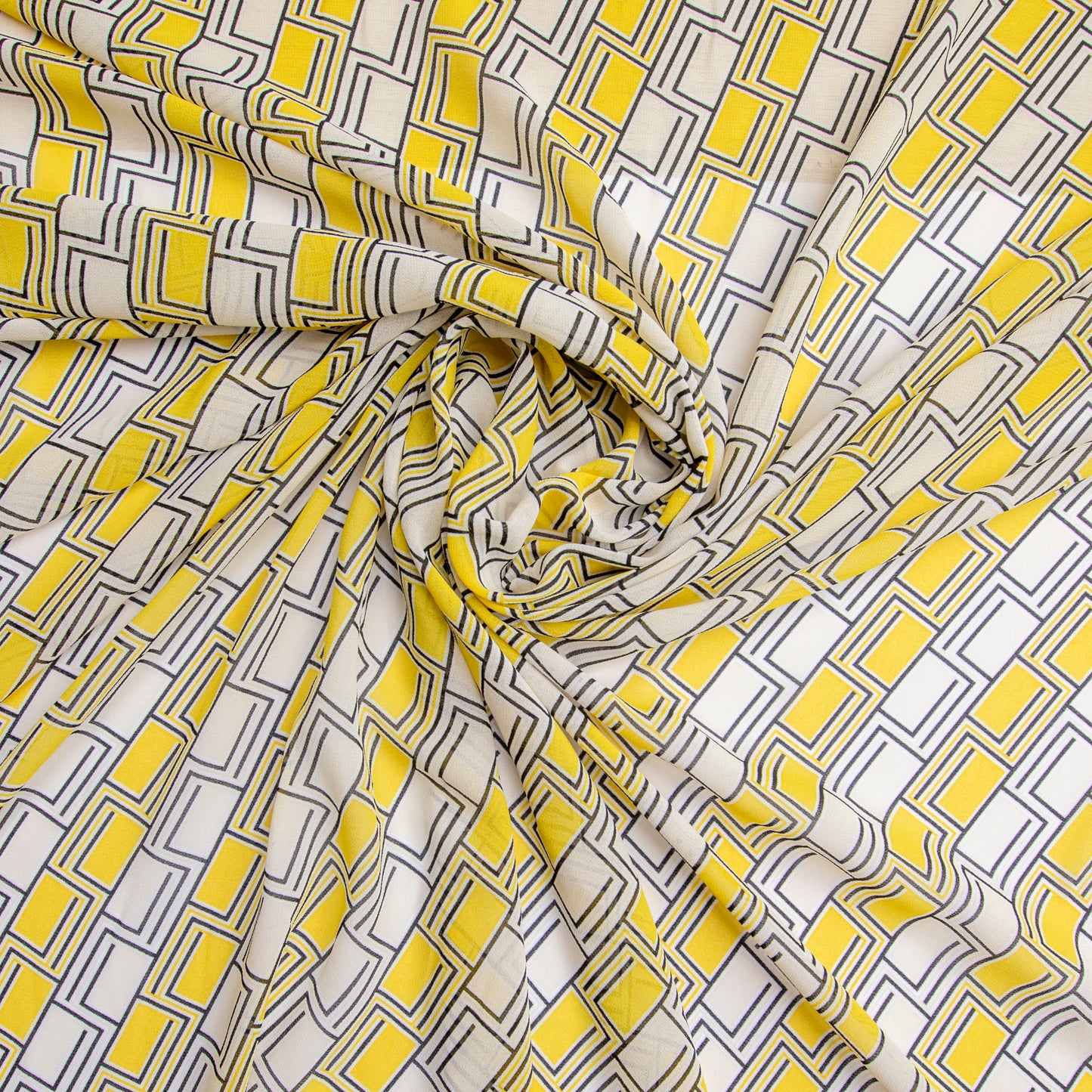 Chiffon Estampado Amarelo Des 5
