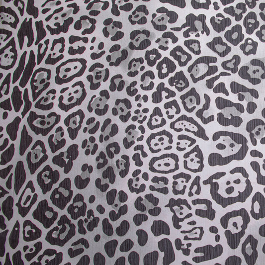 Chiffon Estampado Preto Des 10