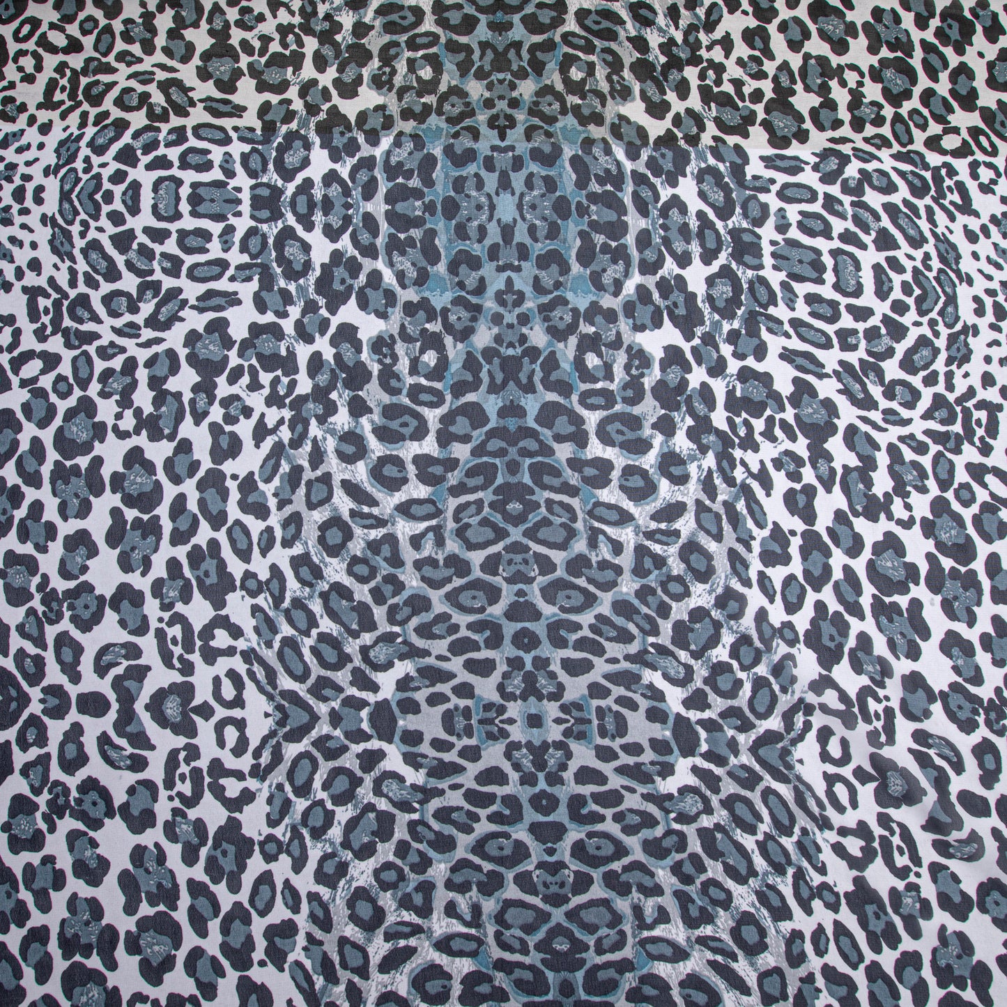 Chiffon Estampado Azul Des 10