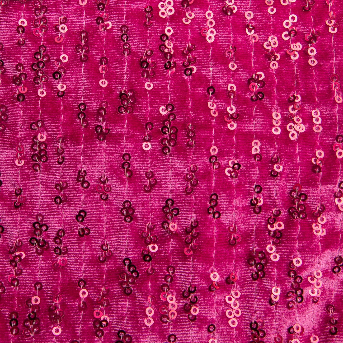 Veludo Paetê Bordado Rings Pink