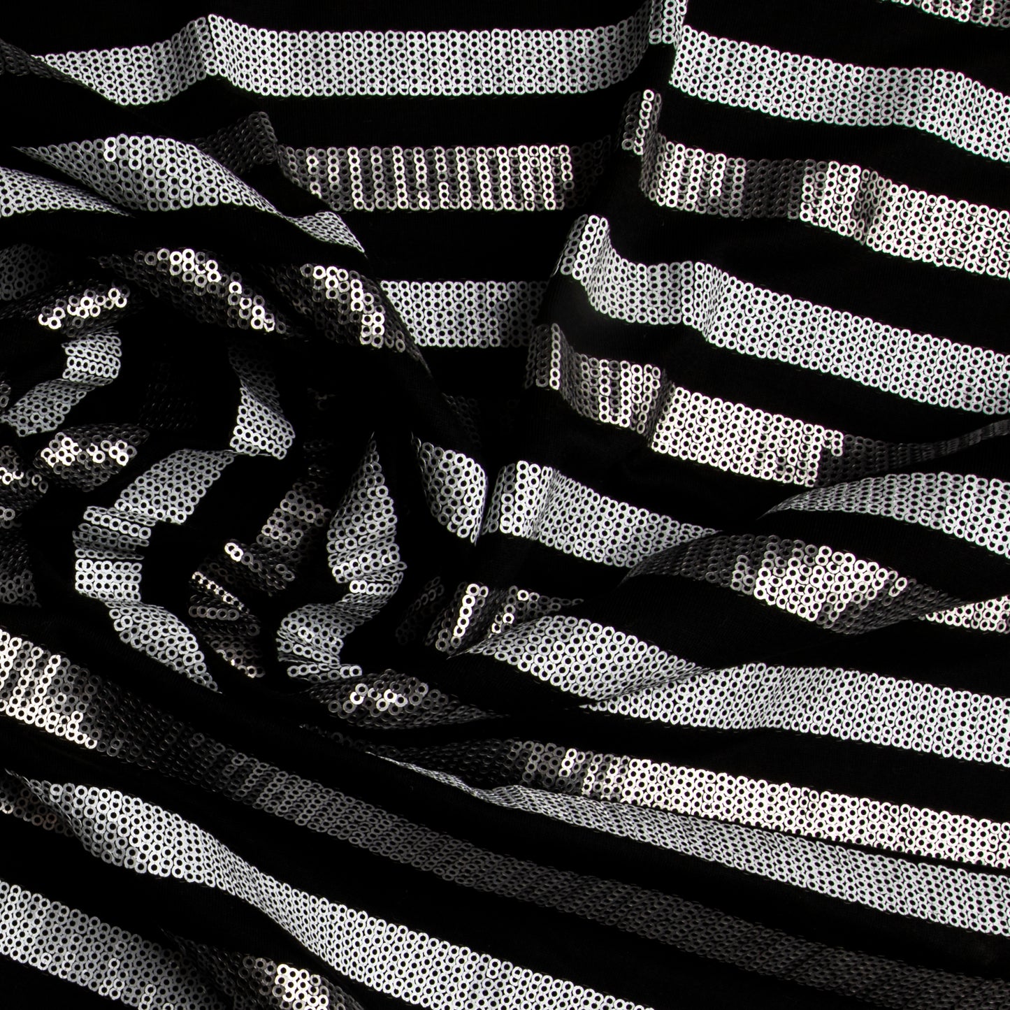Paetê Stripe Prata