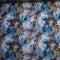 Seda de Algodão Estampado Azul Estampado Des 48