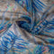 Seda de Algodão Estampado Azul Royal Des 45