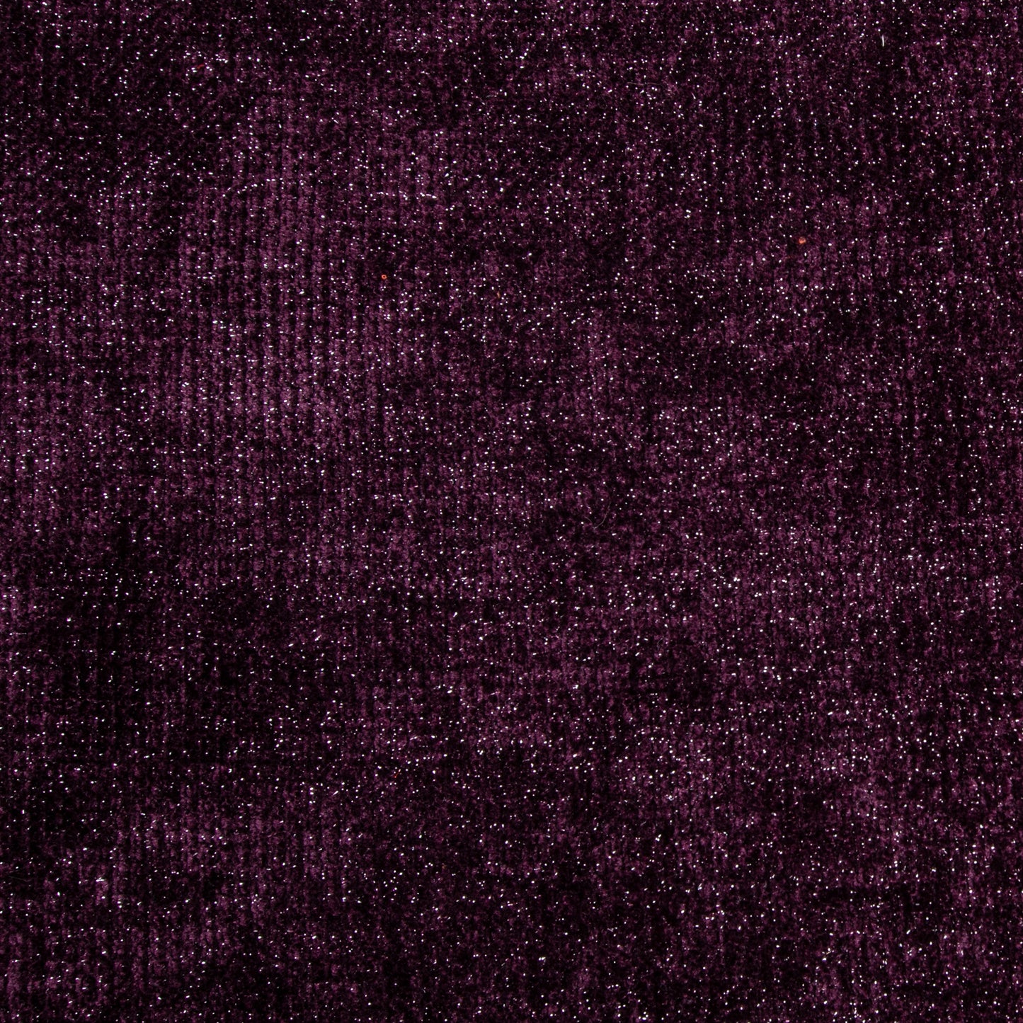 Veludo Boucle Lurex Berinjela