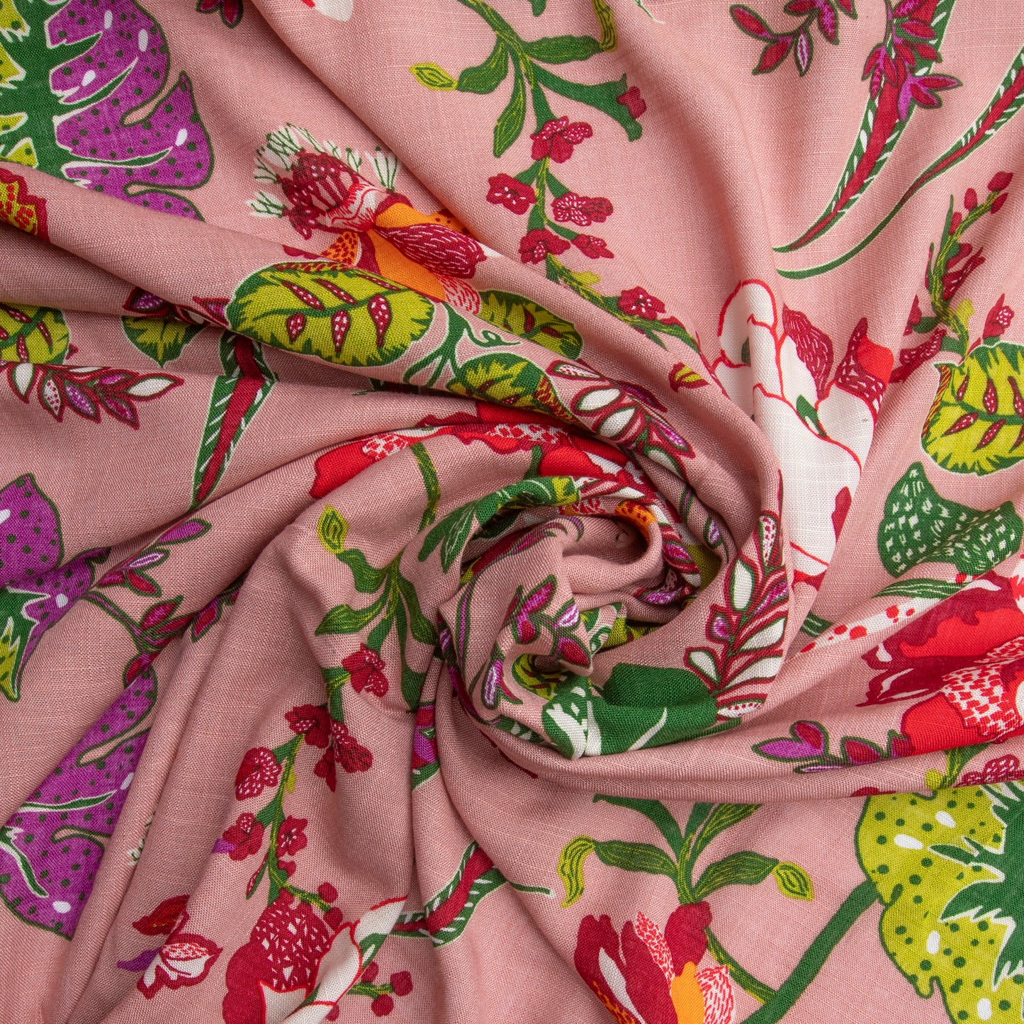 Viscose Estampada Rose