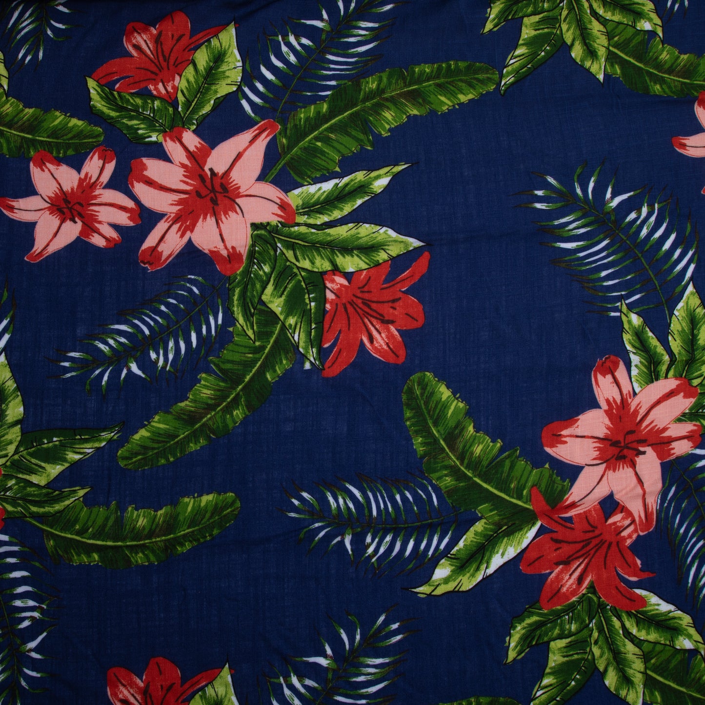 Viscose Estampada Azul