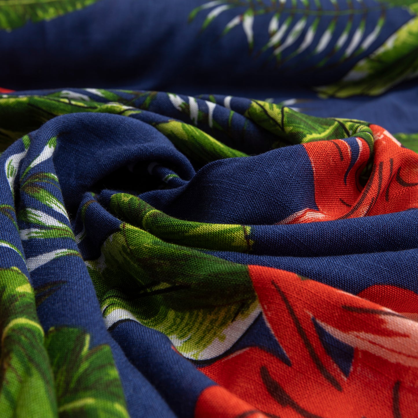 Viscose Estampada Azul