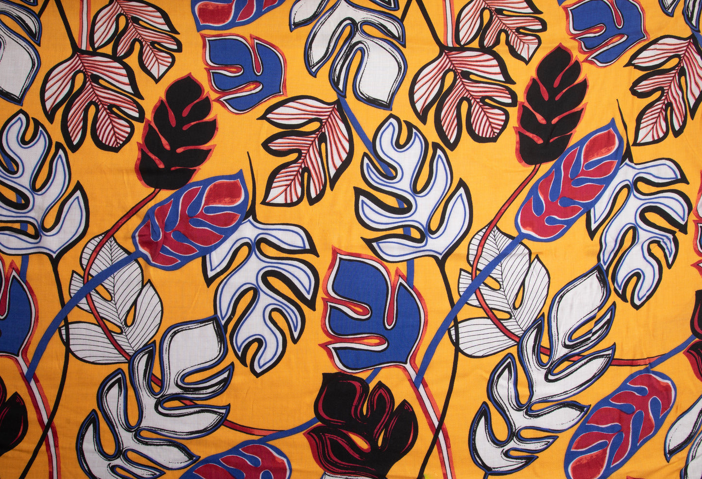 Viscose Estampada Laranja