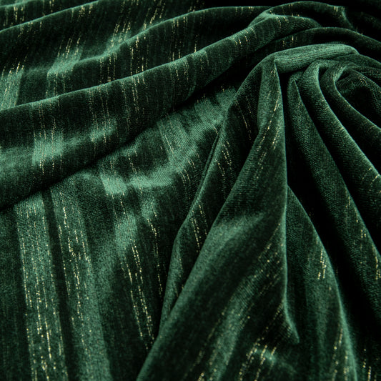 Veludo Lurex Rain Verde Musgo