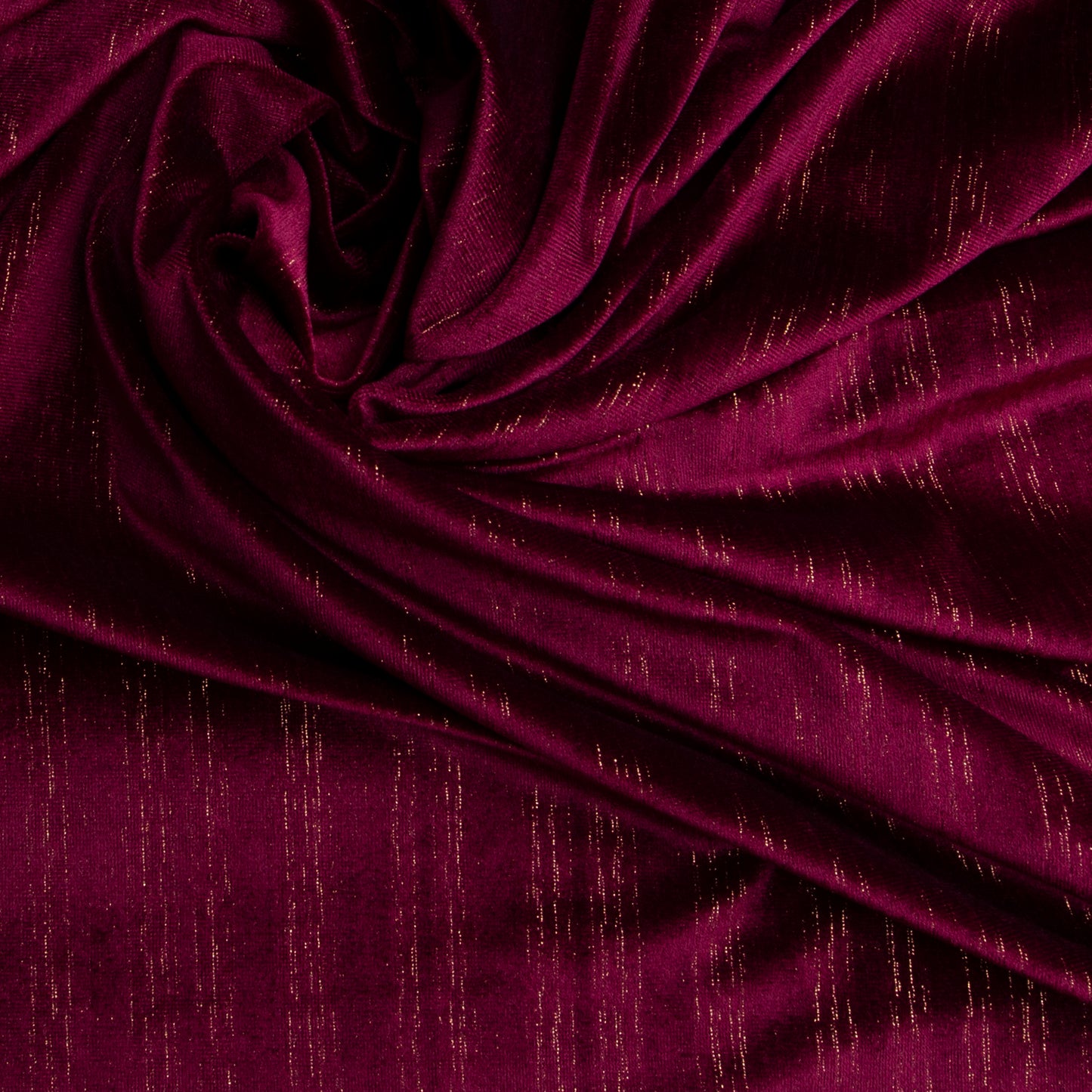 Veludo Lurex Rain Bordô