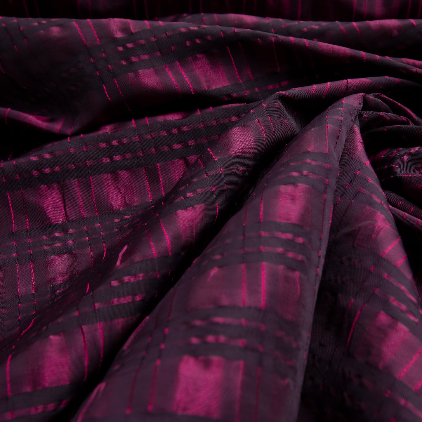 Tafetá Checks Pink