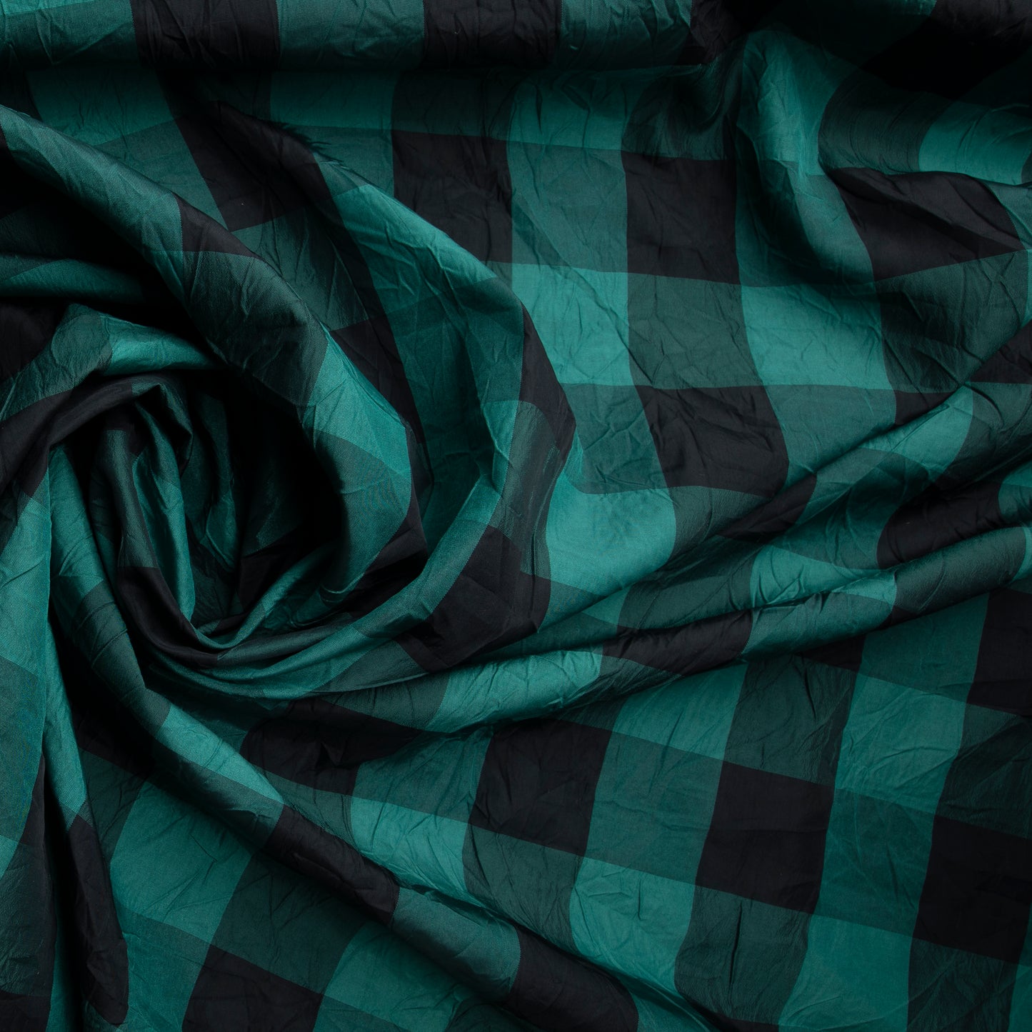 Tafetá Vichy Des 02 Verde Bandeira
