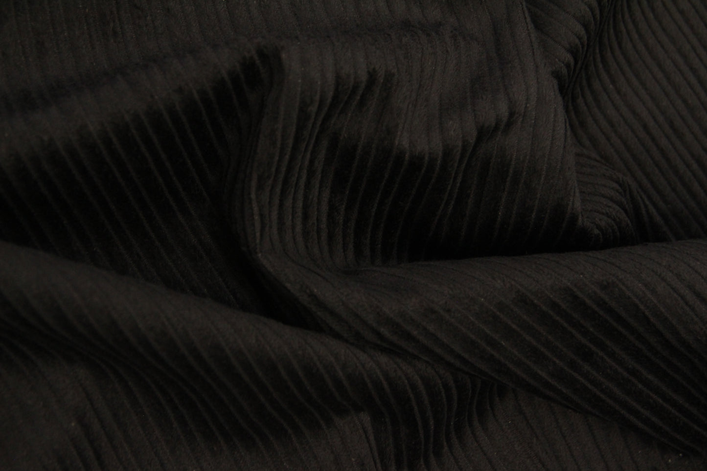 Veludo Cotelê Fantasia Preta