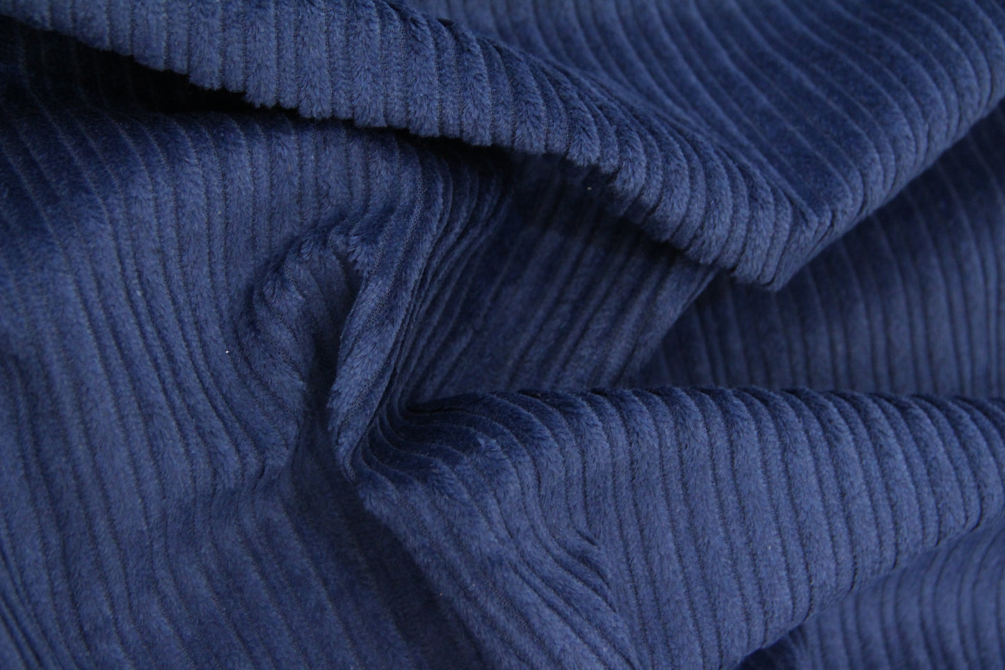 Veludo Cotelê Fantasia Azul Jeans