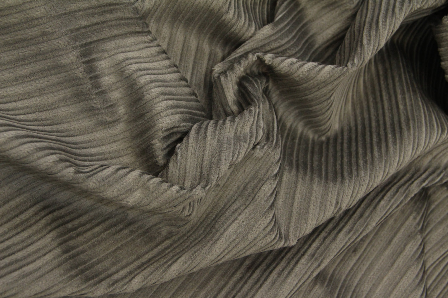 Veludo Cotelê Fantasia Cinza