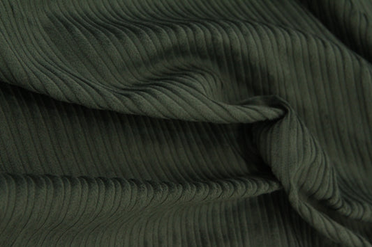Veludo Cotelê Fantasia  Verde Floresta