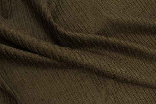 Veludo Cotelê Fantasia Verde Musgo