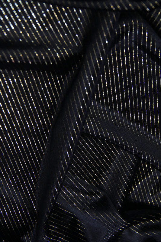 Veludo Stripe Vegas Dourado