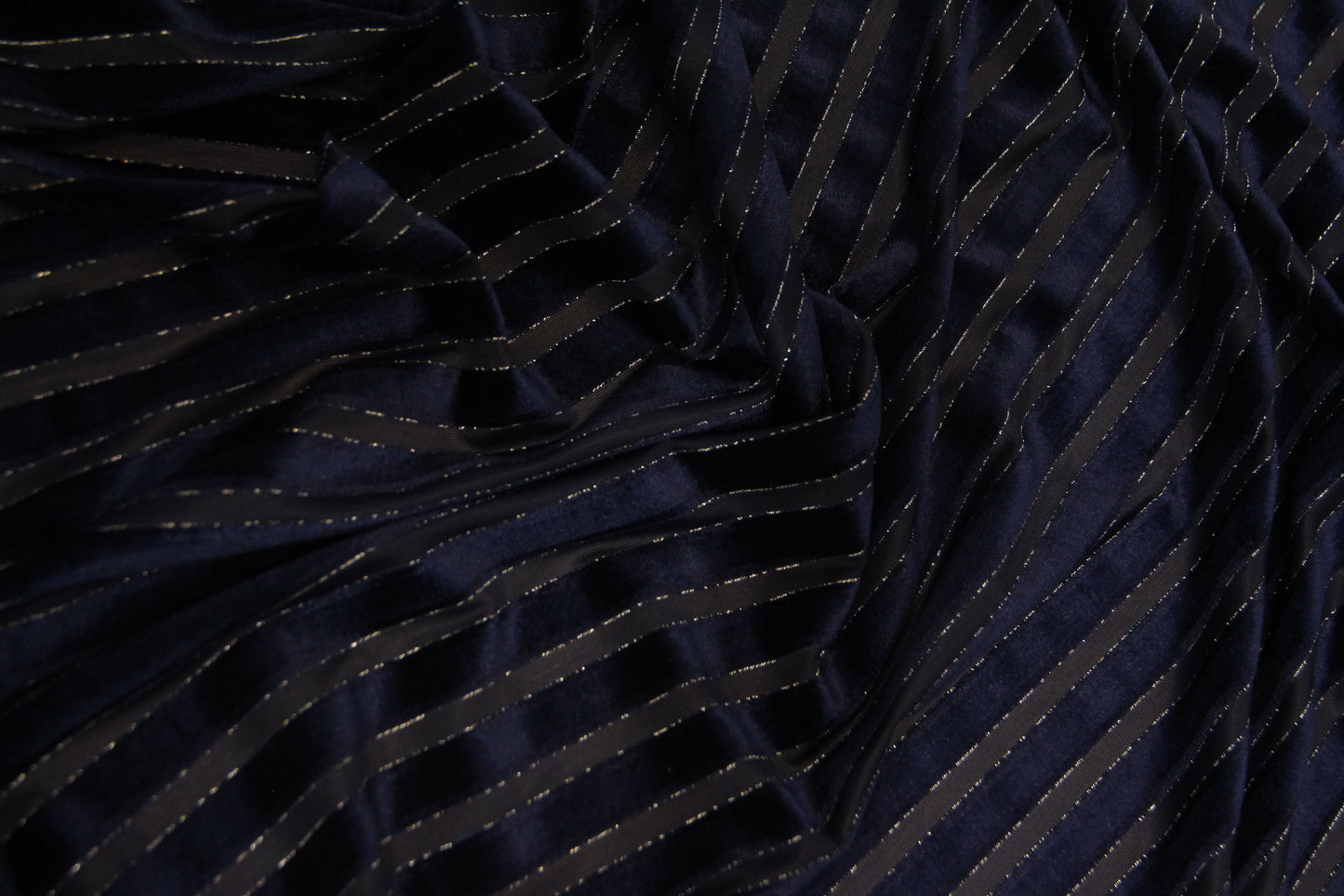 Veludo Devore Shine Preto