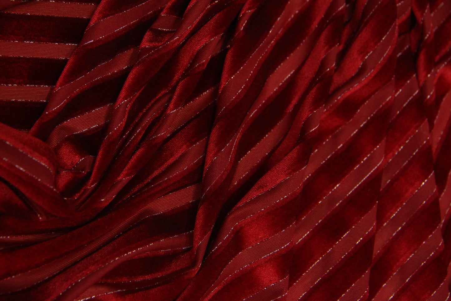 Veludo Devore Shine Bordô