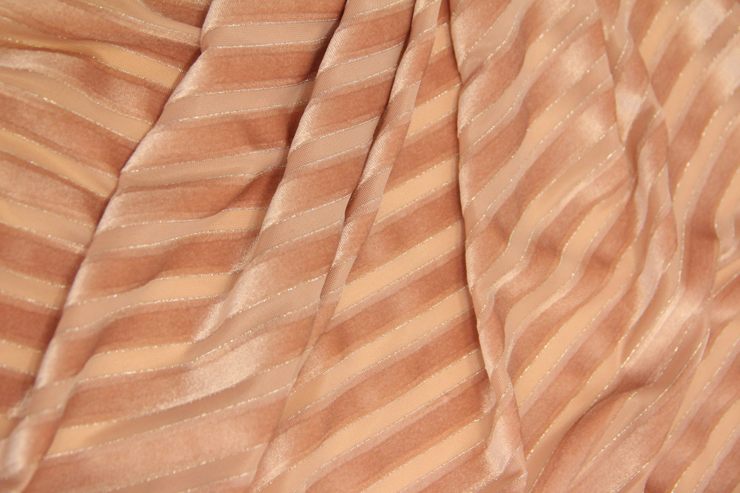 Veludo Devore Shine  Rosa Claro