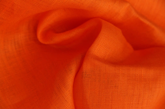 Cambraia Linho Puro Laranja