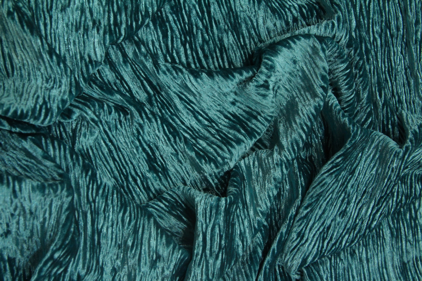 Veludo Plisse Sport Azul Anis