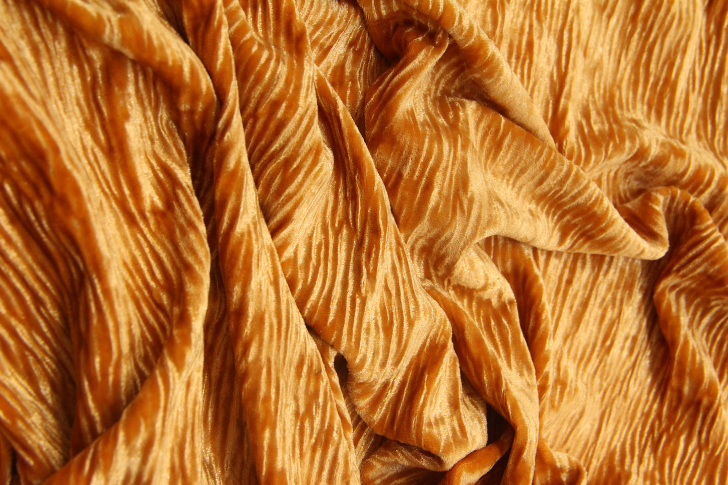 Veludo Plisse Sport Açafrão